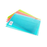 Kuber Industries Multipurpose Refrigerator Drawer Mat|Circle Design & Water Proof PVC Material|Size-48 cm x 33 cm ,Pack of 6, Multicolour, Polyvinyl Chloride